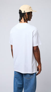 WHITE BANANA POCKET TEE