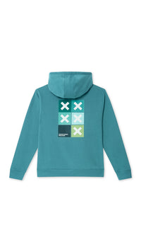 AMAZON GREEN SQUARE HOODIE