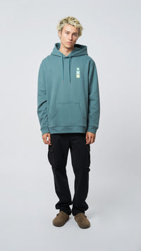 HOODIE SQUARE AMAZON GREEN