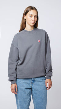 SUDADERA MUJER HEART ASH