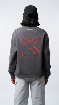 SUDADERA HALF ZIP REEF ASH