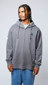 FULL ZIP HOODIE NEDERLAND ASH