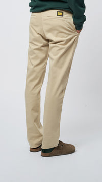 BEIGE SWIFT CHINO PANTS