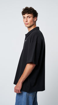 BLACK PATCH POLO