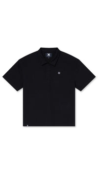 POLO PATCH NEGRO