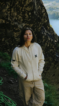 CREAM NEDERLAND FULL ZIP HOODIE