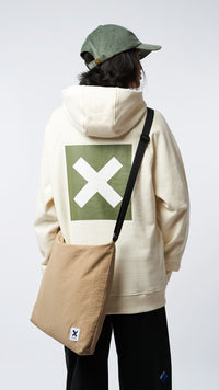 CREAM NATURE HOODIE