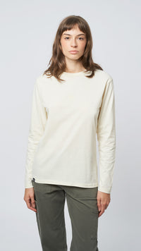 CREAM REEF LS TEE