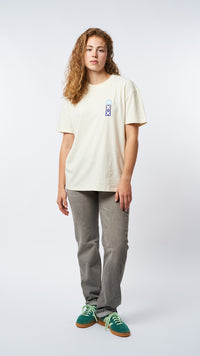 CAMISETA SQUARE CREMA