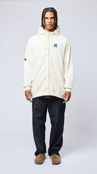 CREAM NEDERLAND FULL ZIP HOODIE