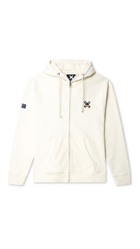 CREAM NEDERLAND FULL ZIP HOODIE