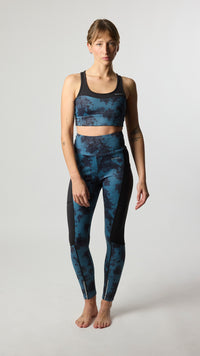 DARK BLUE ACTIVE WOMAN LEGGINGS