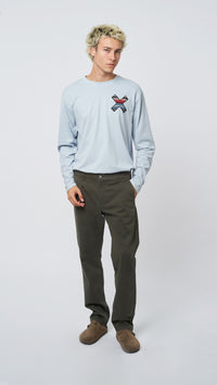 DARK KHAKI SWIFT CHINO PANTS