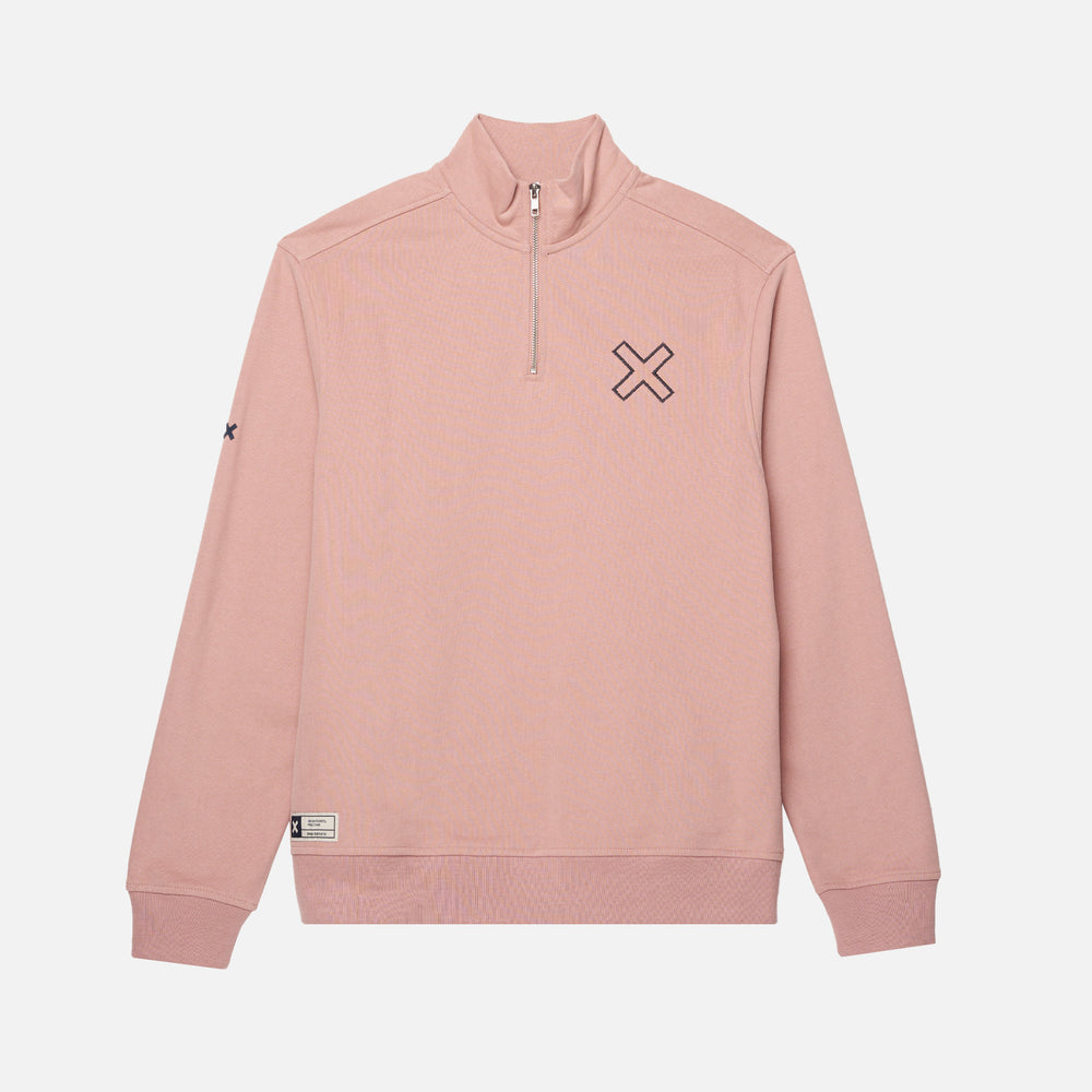 PEACH REEF HALF ZIP CREW – Blue Banana Brand