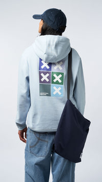 HOODIE SQUARE ICE BLUE