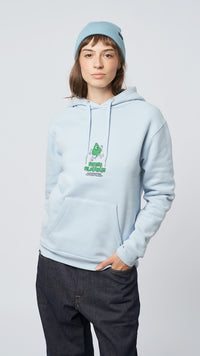 HOODIE WILDERNESS ICE BLUE