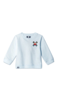 ICE BLUE CLASSIC KIDS CREW