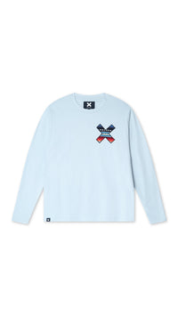 ICE BLUE CLASSIC LS TEE