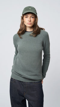 KHAKI TOPAZ KNITTED SWEATER