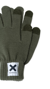 KHAKI ICONIC GLOVES