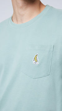 MINT BANANA POCKET TEE