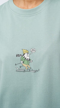 CAMISETA DOWNHILL MENTA