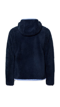 NAVY CAVE POLAR HOODIE