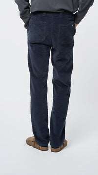 PANTALÓN STRAIGHT CORDUROY AZUL MARINO