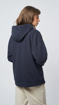 HOODIE CORE AZUL MARINO