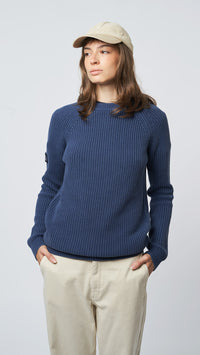 NAVY TOPAZ KNITTED SWEATER