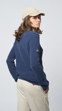 NAVY TOPAZ KNITTED SWEATER