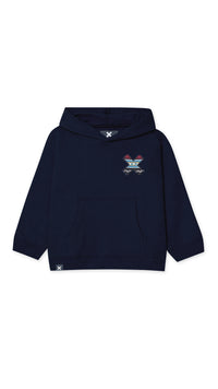 NAVY CLASSIC KIDS HOODIE