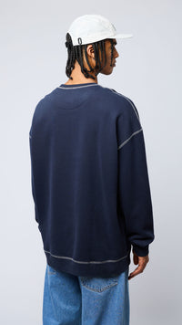 SUDADERA FRAME AZUL MARINO