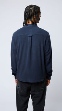 NAVY MIST OVERSHIRT