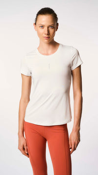 CAMISETA MUJER TRAIN FOAM WHITE