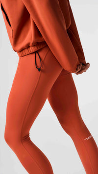 VOLCANO RED ACTIVE WOMAN LEGGINS