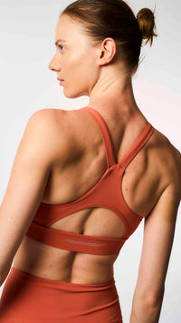 VOLCANO RED ACTIVE WOMAN TOP