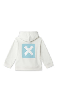 HOODIE KIDS NATURE BLANCO ROTO