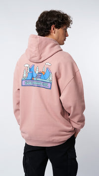 PEACH DUMMY HOODIE