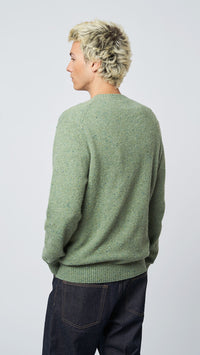 PISTACHIO PATH KNITTED SWEATER Blue Banana Brand