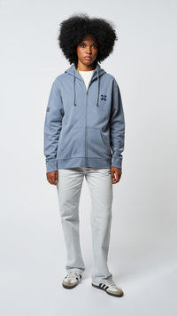 SKY BLUE NEDERLAND FULL ZIP HOODIE