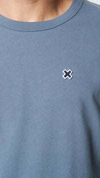 CAMISETA PATCH SKY BLUE