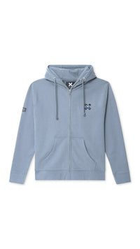 SKY BLUE NEDERLAND FULL ZIP HOODIE