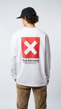 WHITE CORE LS TEE