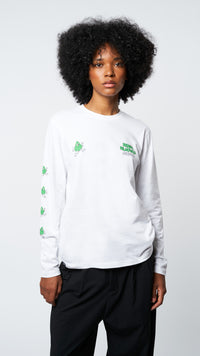 CAMISETA LS WILDERNESS BLANCA