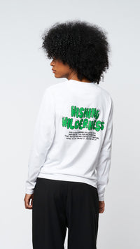 CAMISETA LS WILDERNESS BLANCA