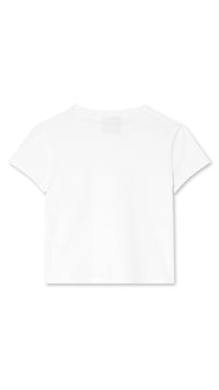 WHITE HEART WOMAN TEE