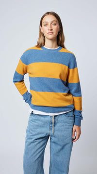 YELLOW HILL KNITTED SWEATER